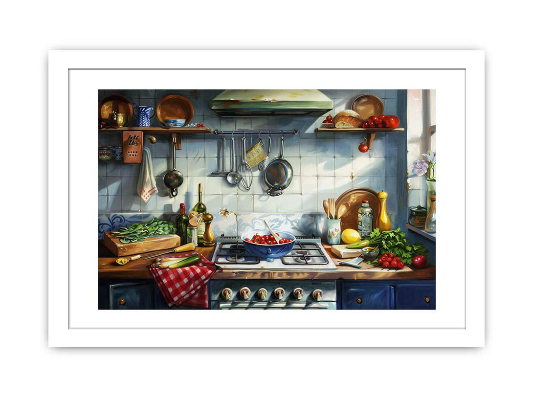 Kitchen Framed print