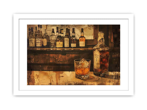 Vintage Whiskey Poster