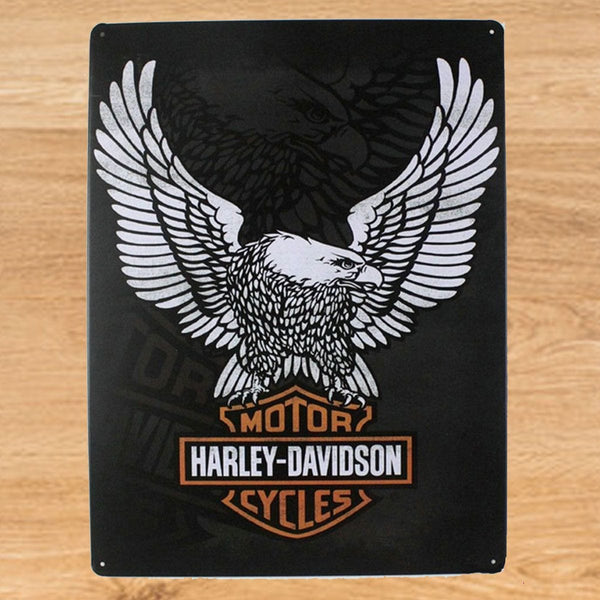 Harley Davidson Vintage Metal Poster