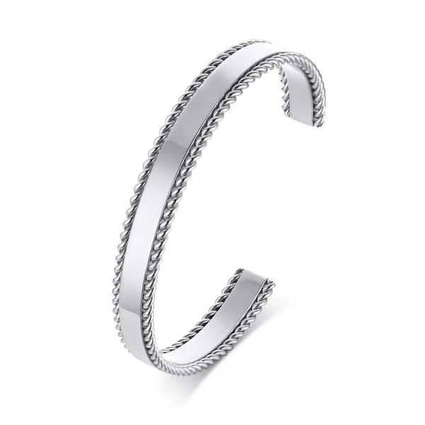   Mens Steel Bangle