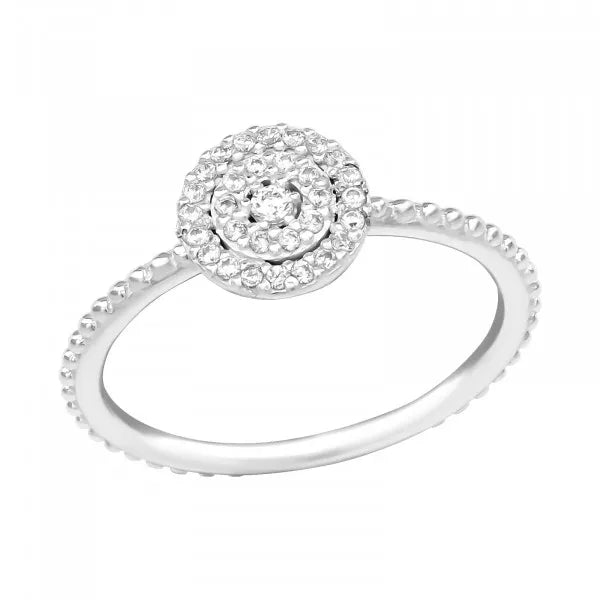 Silver Sparkling Ring