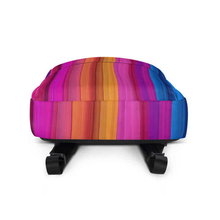 Gradient stripes Backpack