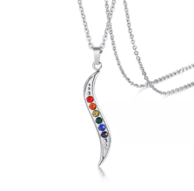 LGBT Pride Rainbow Necklace for Women