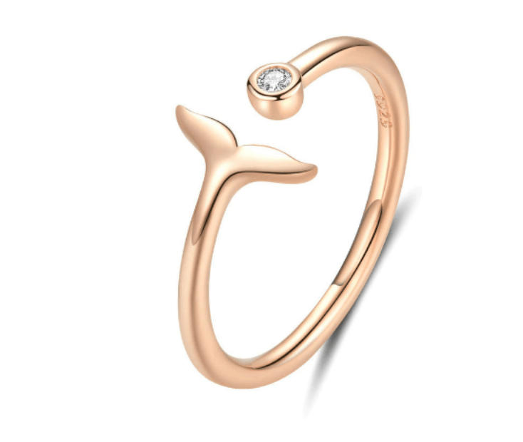  Gold Mermaid  Engagement Ring
