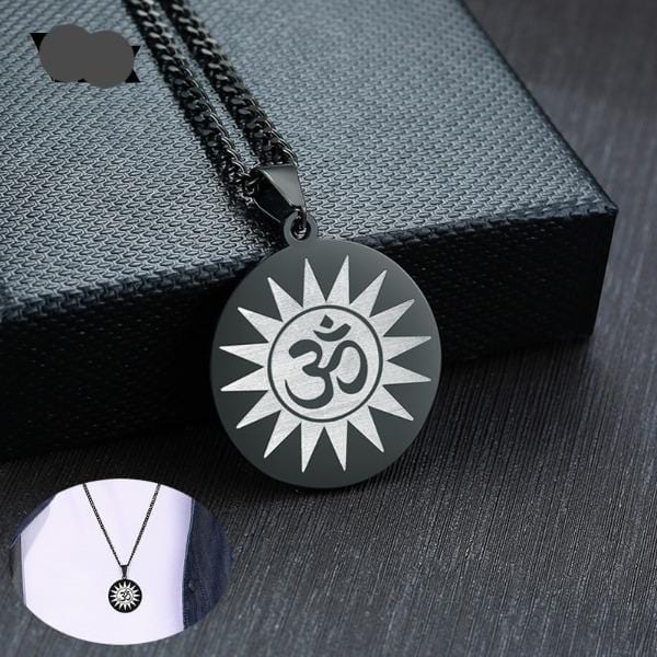 Stainless Steel OHM Necklace