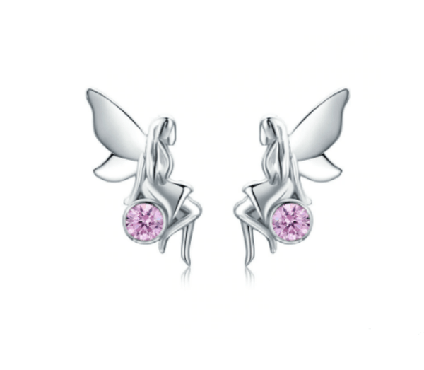 Silver Fairy Earrings