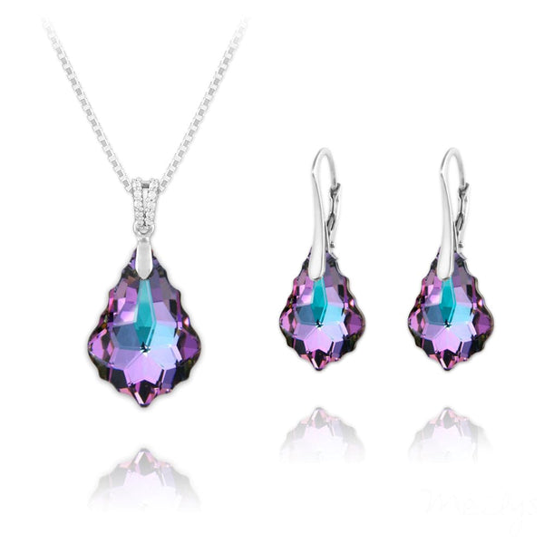 Vitrail Light Earrings & Necklace Luxury Jewellery Set