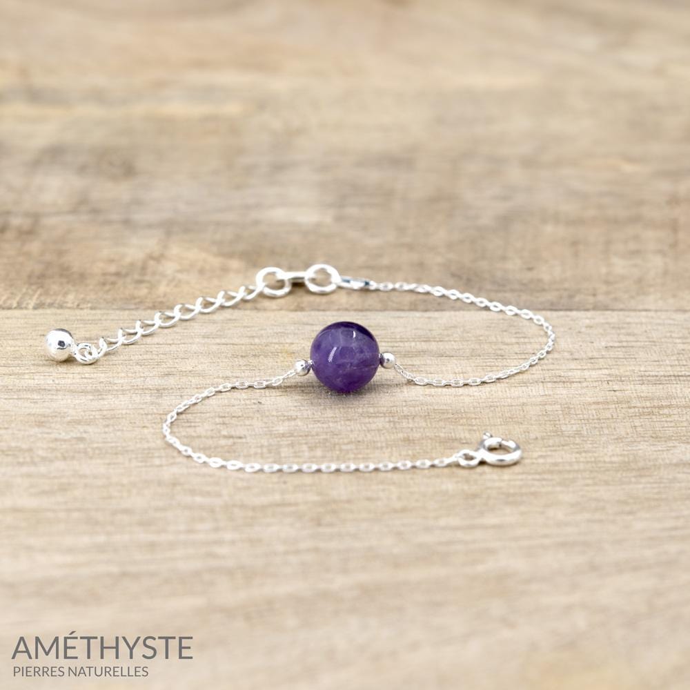 Crystal Amethyst Bracelet