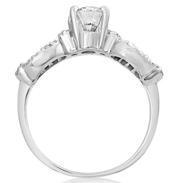 Engagement Band Ring Set