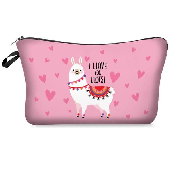 I Love You lots Cosmetic Travel Bag