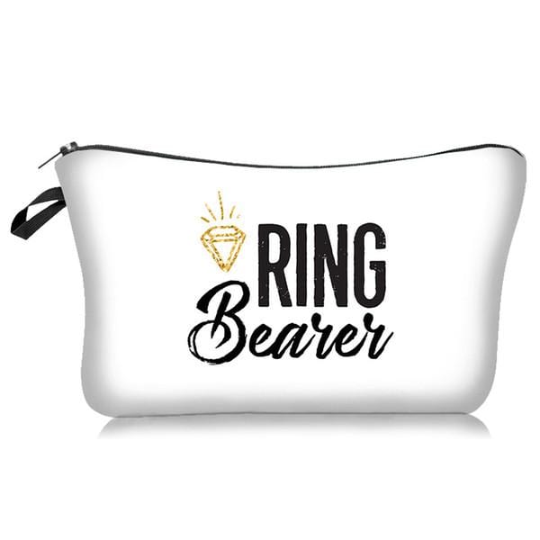 Ring Bearer Bride To Be Cosmetic Bag 