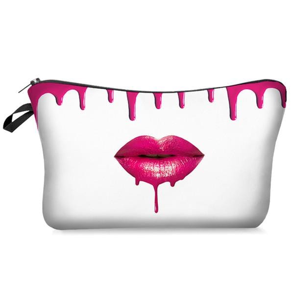Sweet Lips Cosmetic Bag for Travel