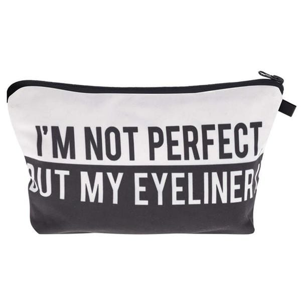 Perfect Eyeliner Cosmetic Bag for Travel
