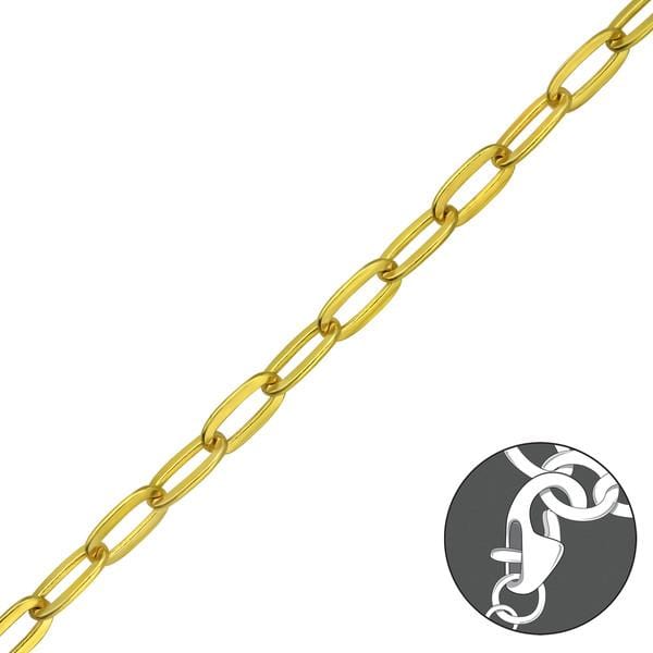 Silver Rolo Chain Charm Bracelet