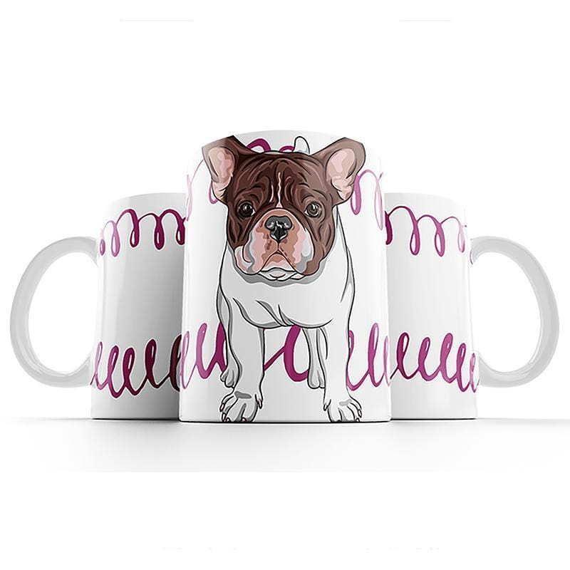 Dog Cow Art Creamic Coffee Mug