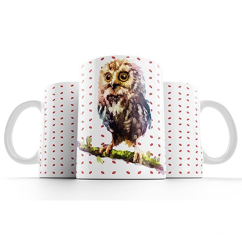 Owl Art Coffee Mug