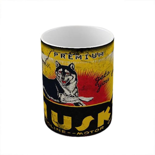Husky Motor Oil Ceramic Coffee Mug