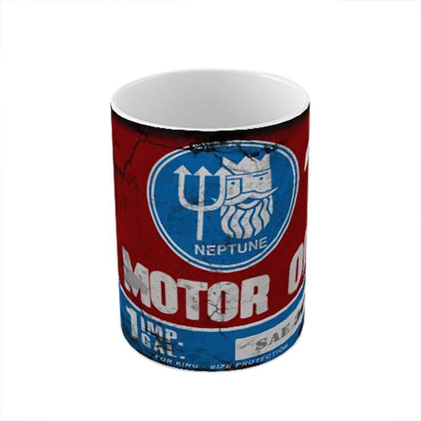 Neptune Motor Oil Ceramic Coffee Mug