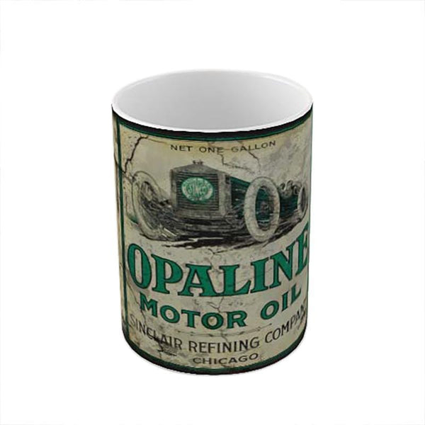 Opaline Motor Oil Ceramic Coffee Mug