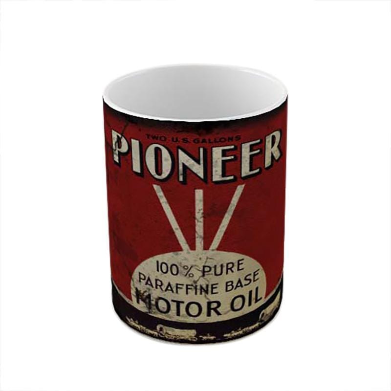 Peioneer Motor Oil Ceramic Coffee Mug