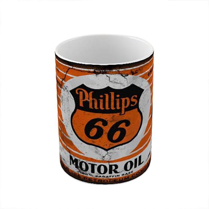 Route 66 Motor Oil Ceramic Coffee Mug