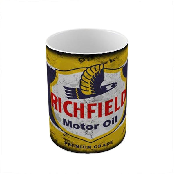 Richfiled Motor Oil Ceramic Coffee Mug