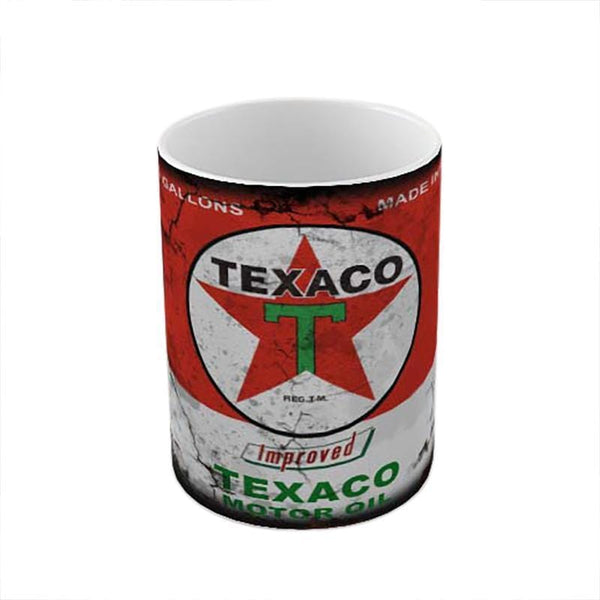 Texaco Motor Oil Ceramic Coffee Mug