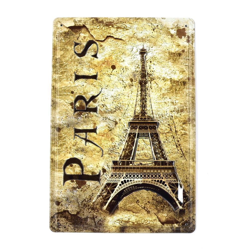 PARIS 3D Embossed Poster