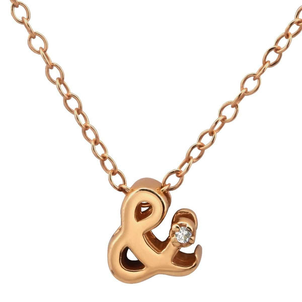 Rose Gold plated & Symbol Necklace