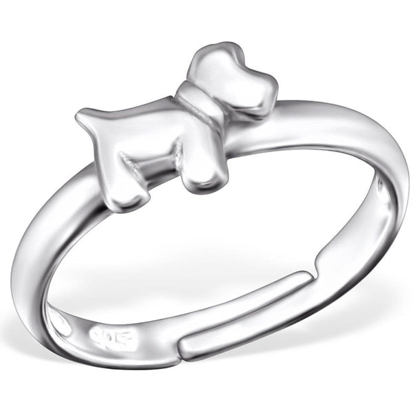 Children's Sterling Silver Dog Ring