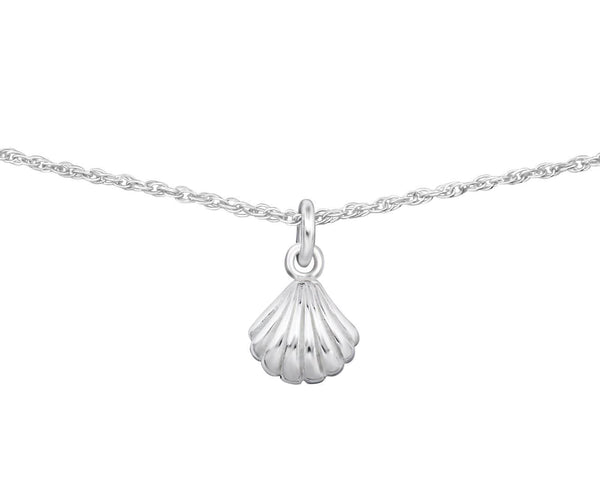 Sterling Silver Shell Choker
