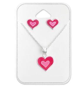 Children's Heart Jewellery Set