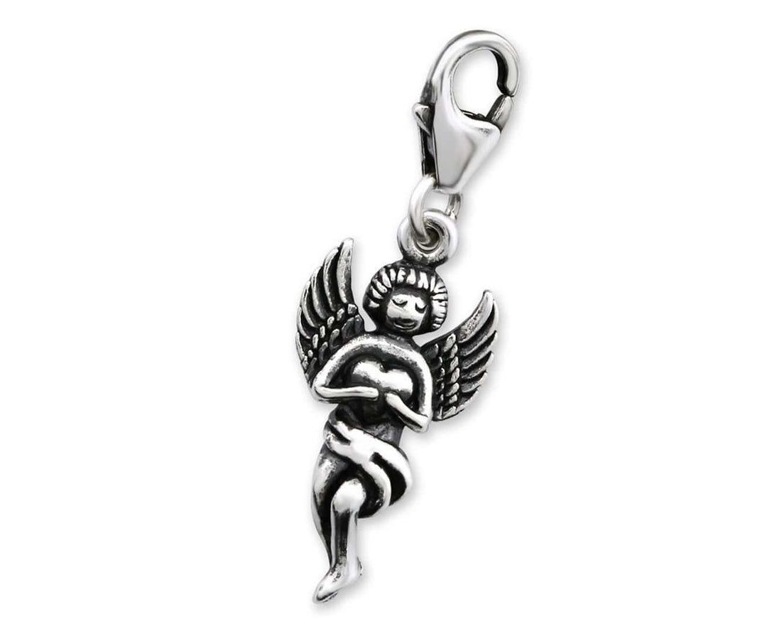 Sterling Silver Fairy Clip on Charm