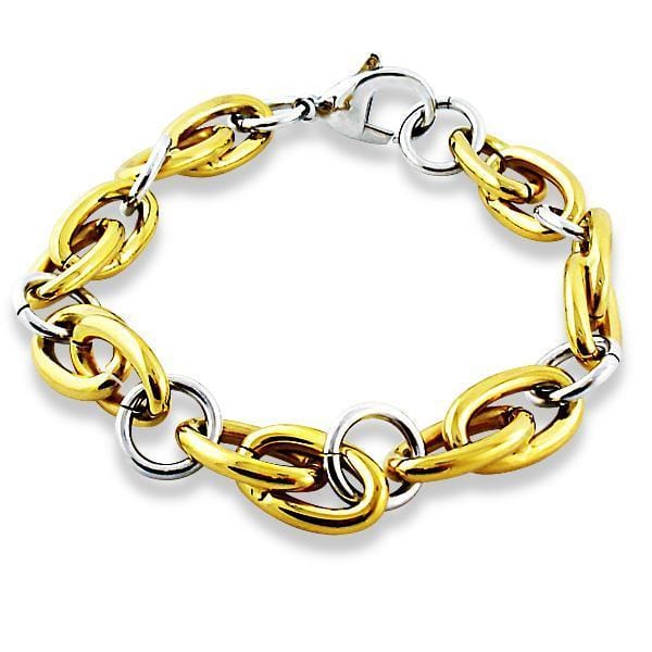 Silver Chain Bracelet for Men 22 CM