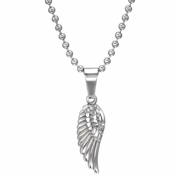Stainless Steel Wing Necklace