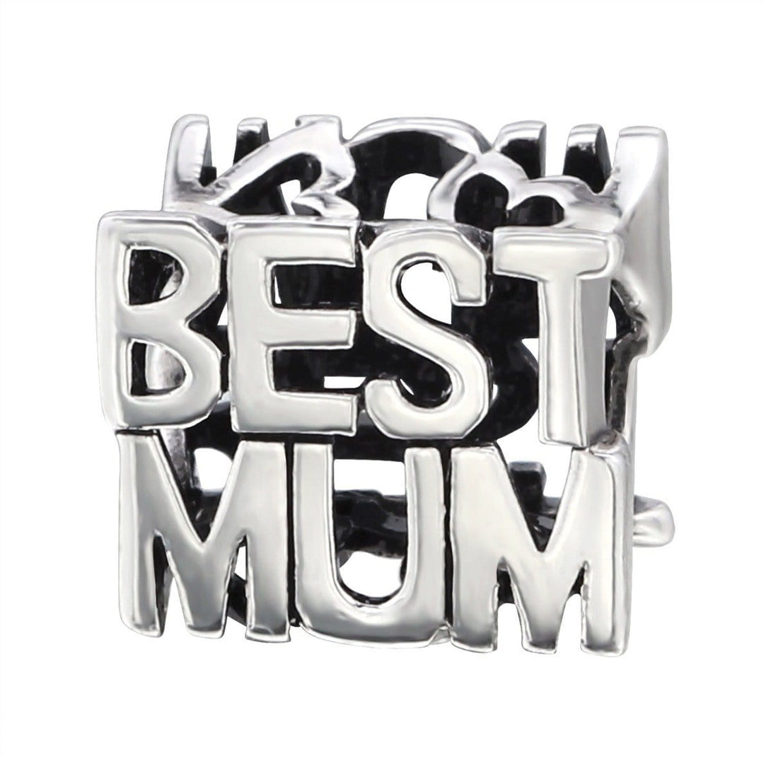 Sterling Silver Best Mum Bead