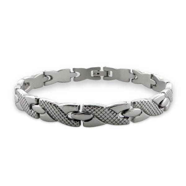 Steel Link Bracelet For Men 21 CM