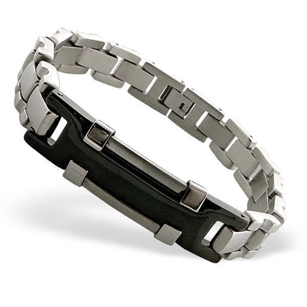 Stainless Steel 21 cm Cuff Bangle Bracelet