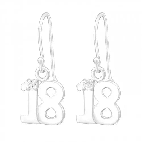 18th Silver Earrings