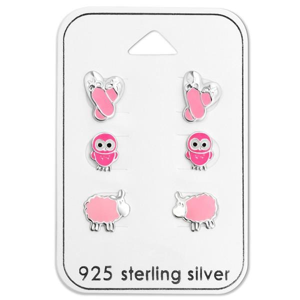 Pink earrings  Set for Kids 