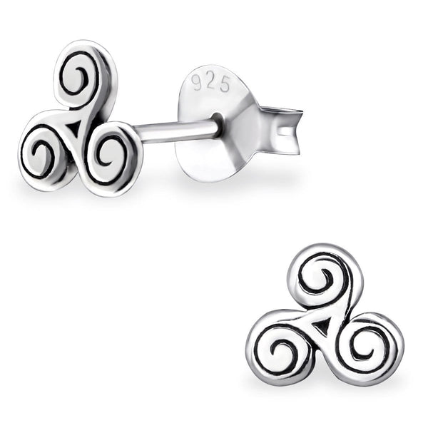 Sterling Silver Celtic Stud earrings