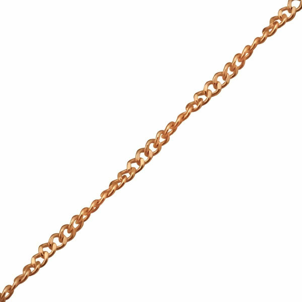 45cm Rose Gold Silver Singapore Chain