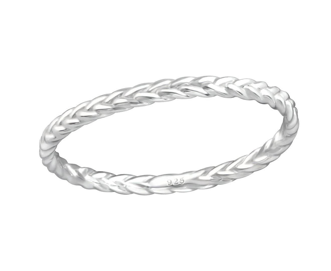 Sterling Silver Braid Ring