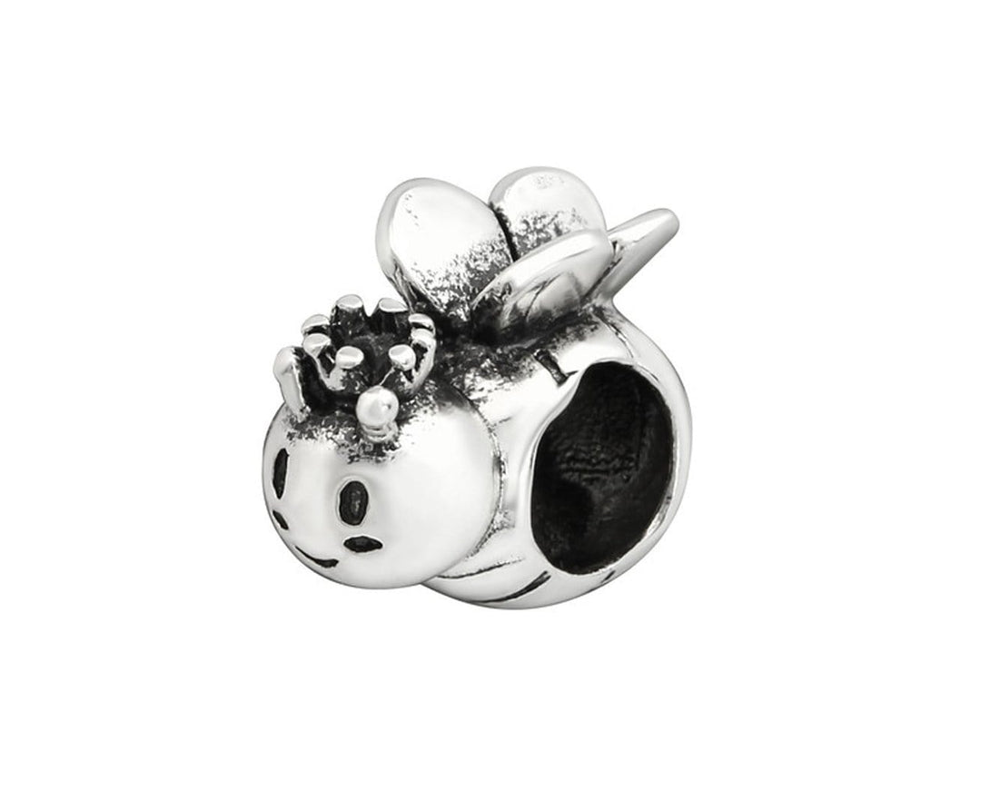 Sterling Silver Flying Bee Bead