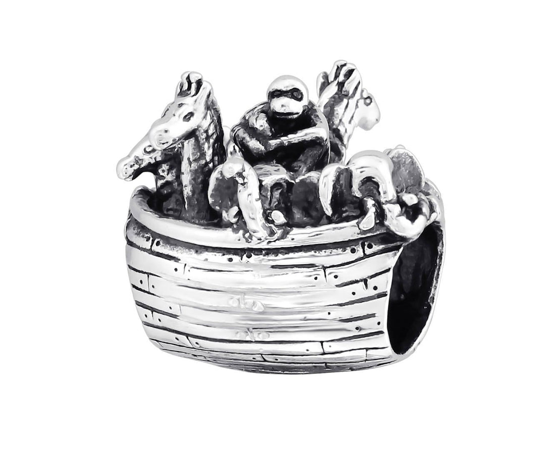 Sterling Silver Animal Boat Bead