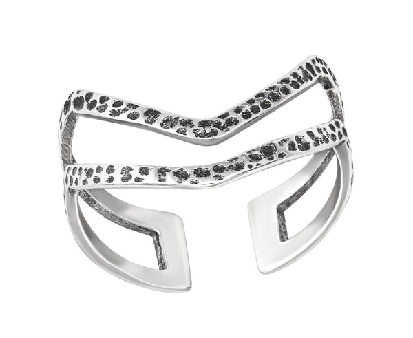 Sterling Silver Arrow Adjustable Toe Ring