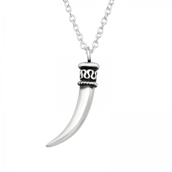 Silver Ivory Necklace