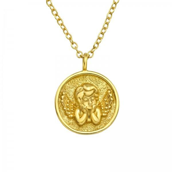Gold Angel Necklace