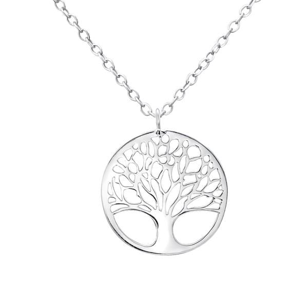 Silver Tree Of Life Necklace
