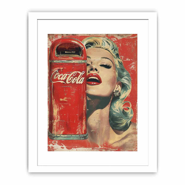 Coke Framed Print Poster